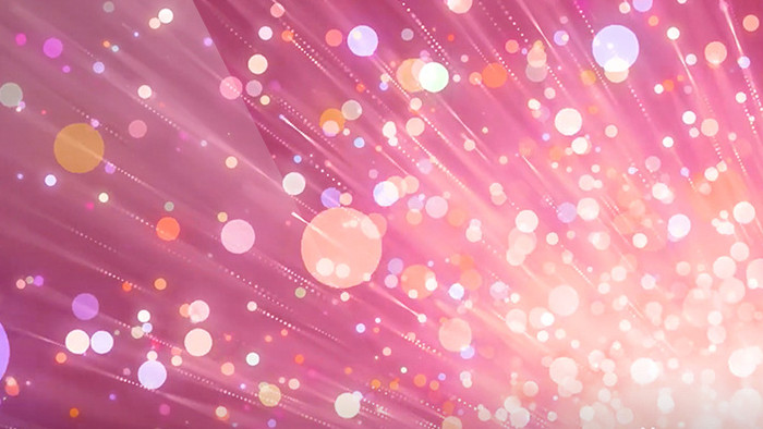 梦幻时尚大气炫酷粉色粒子斑点闪烁合成背景