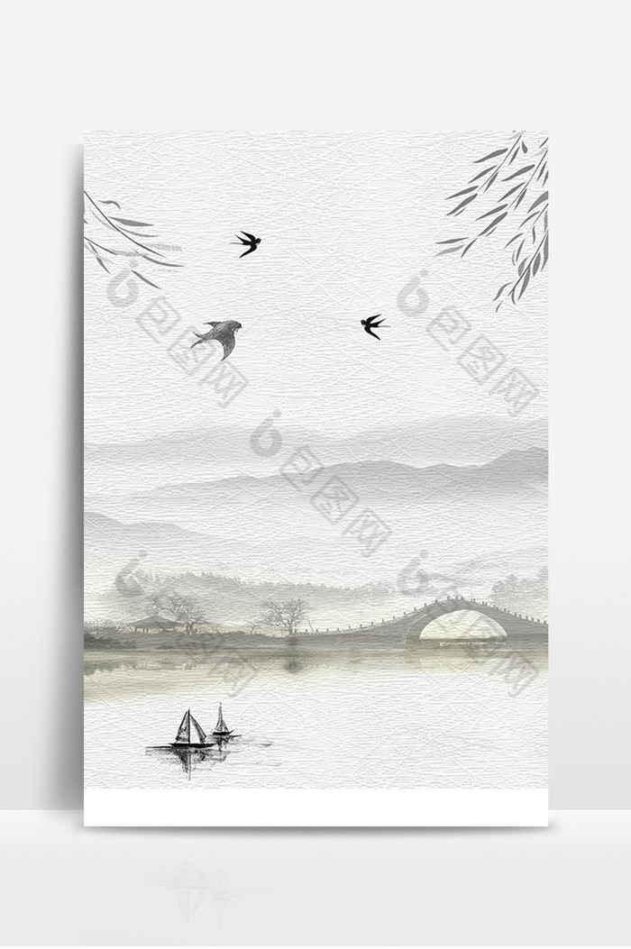 中国风淡雅水墨画 背景下载 包图网 中国风淡雅水墨画 背景下载 包图网