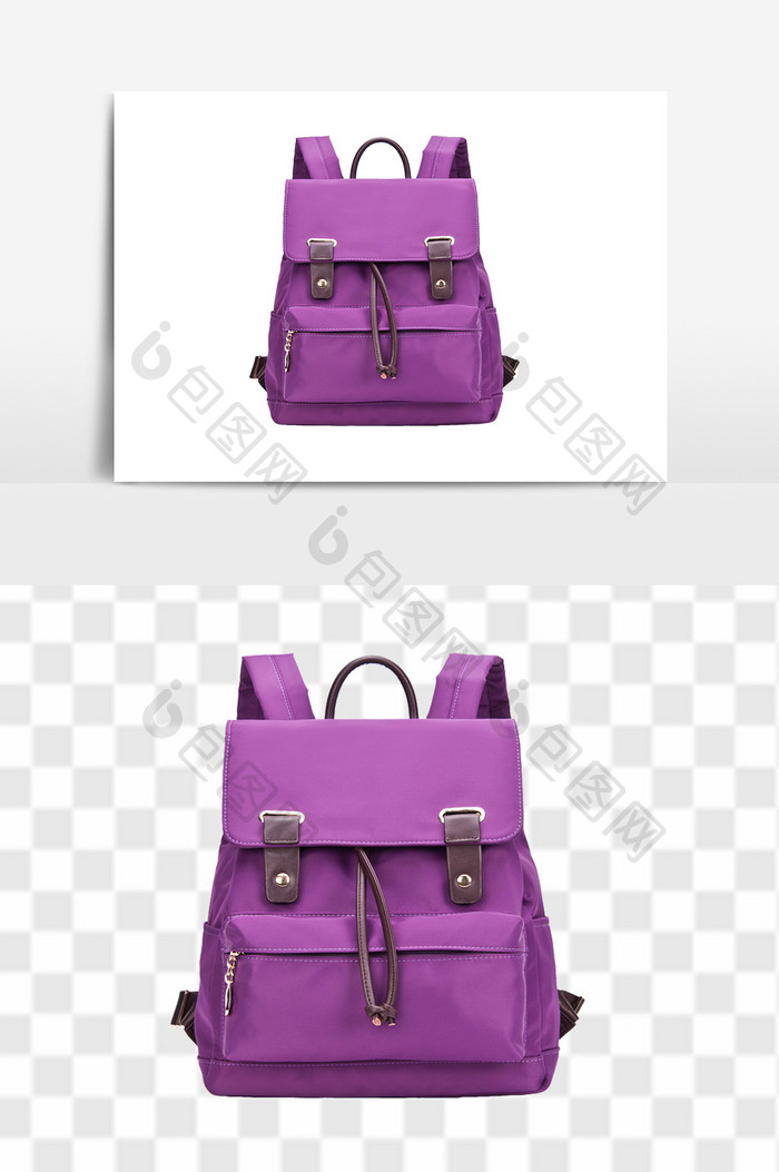 紫色女款时尚包包