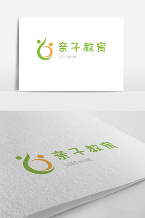 温馨亲子教育logo