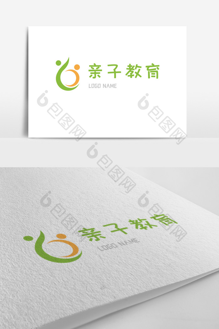 温馨亲子教育logo