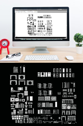 常用家具立面图CAD图库