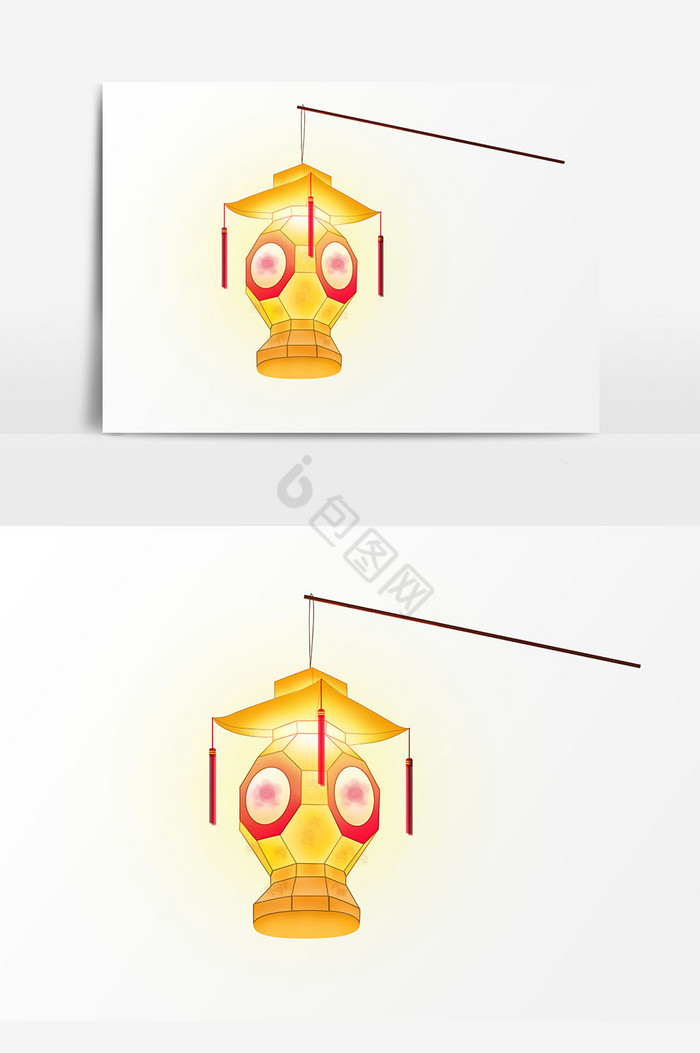 中式灯笼装饰图片