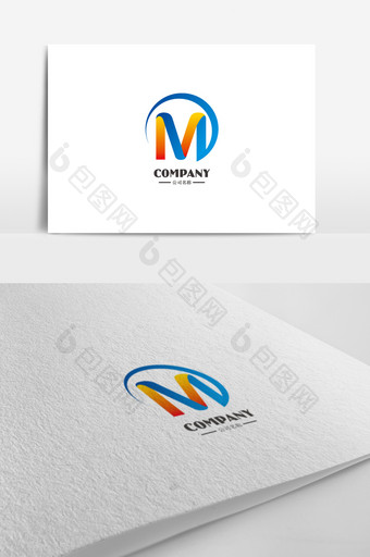 特色创意商务字母标志logo设计图片