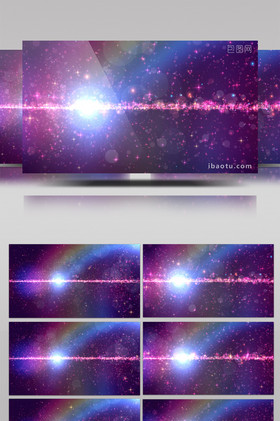 紫色色調炫酷大氣粒子閃動動感年會舞蹈背景
