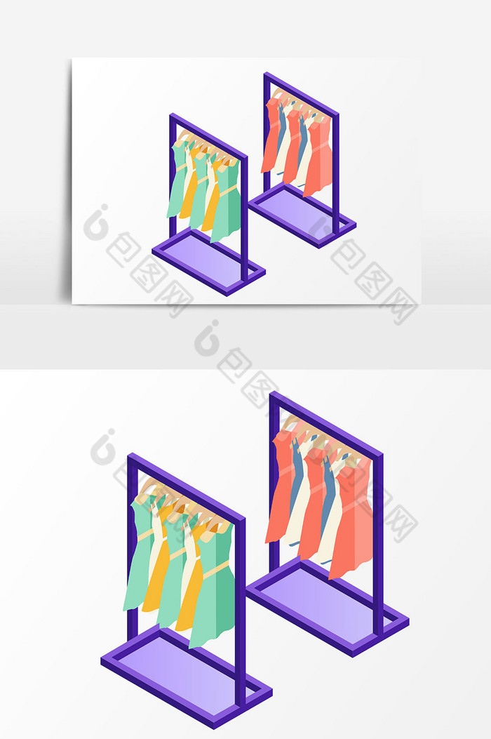 商场衣服架子图片图片