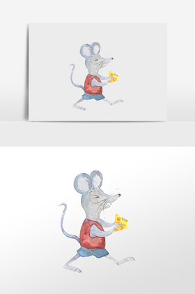 逃跑的老鼠怎么画图片