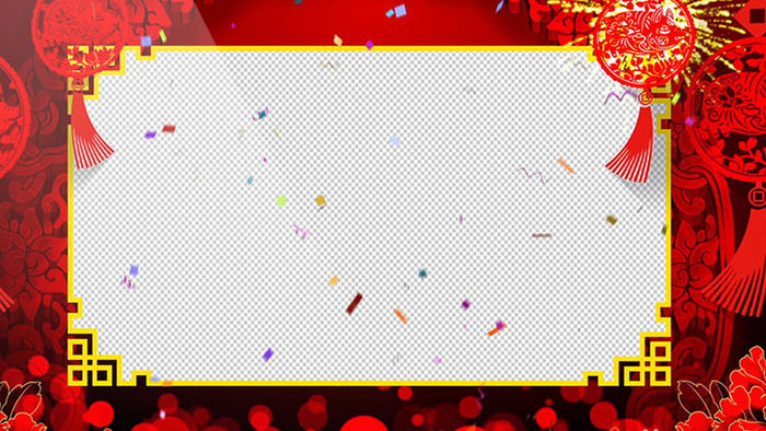 吉祥2019猪年企业员工拜年AE视频模板