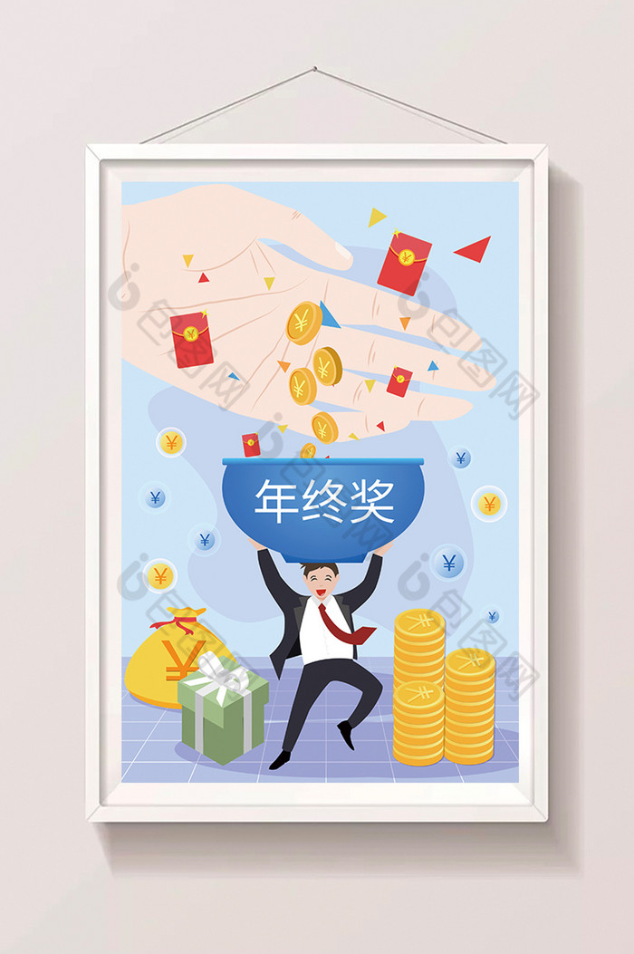 发奖金老板钞票图片