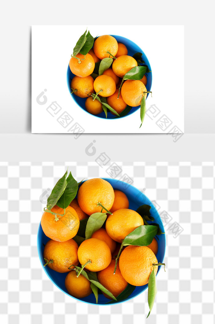 新鲜进口营养橙子水果组合元素