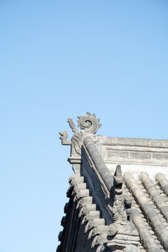 仿古建筑屋顶的造型