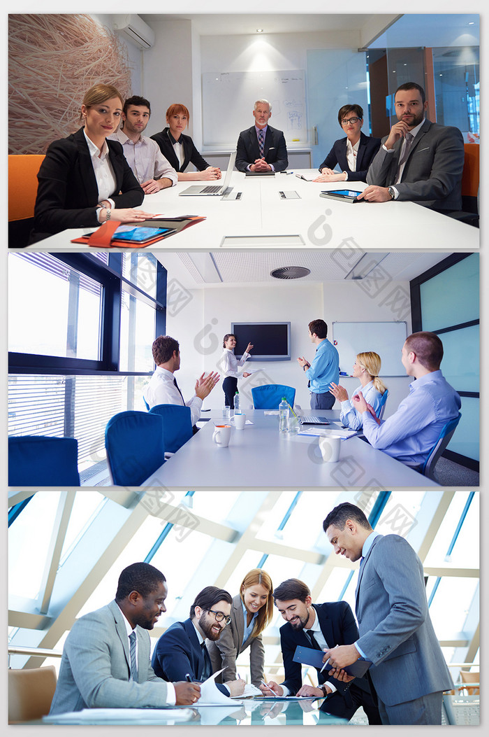 室内会议讨论交流项目摄影】图片下载-包图网