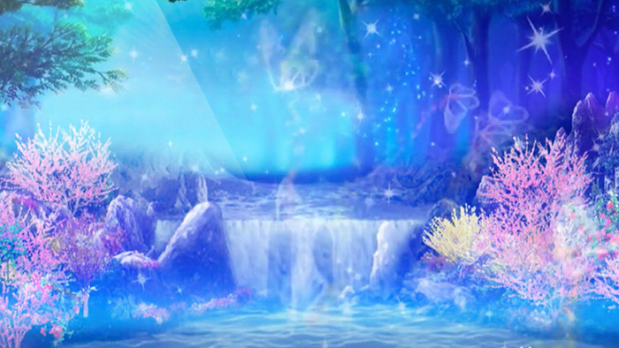 紫色粒子动态炫酷晚会背景led视频素材