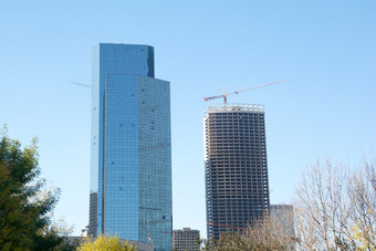 城市高层建筑群