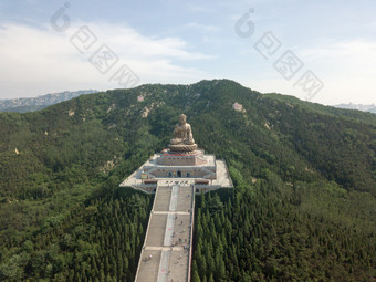 山东龙口世界第一大锡青铜铸坐佛