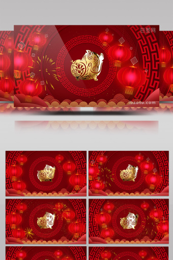 循环背景素材 包图网