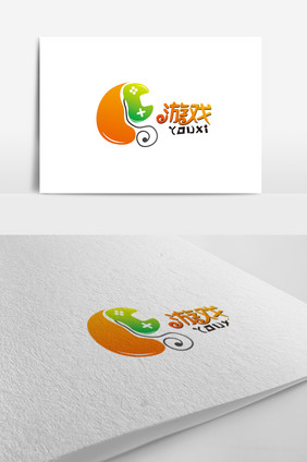 创意游戏厅标志logo设计