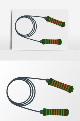 手绘跳绳元素设计
