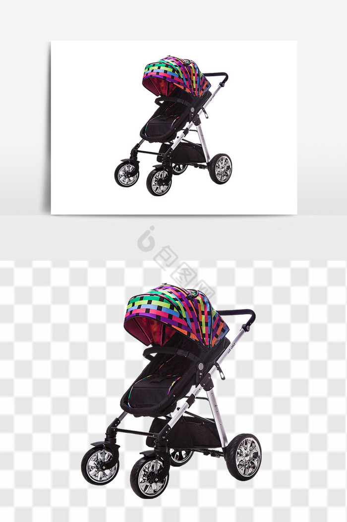 母婴用品婴儿手推车图片