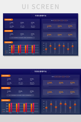 信息系统可视化数据