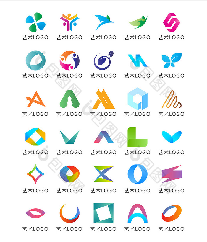 艺术图案logo图标矢量ui素材icon