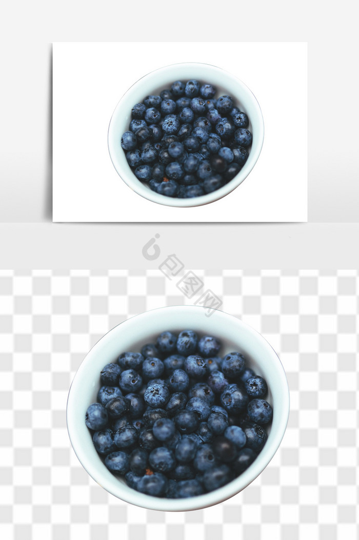 新鲜进口鲜果蓝莓水果组合图片