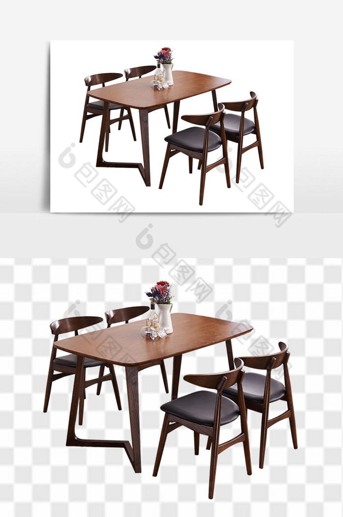 复古西式家具饭桌图片图片
