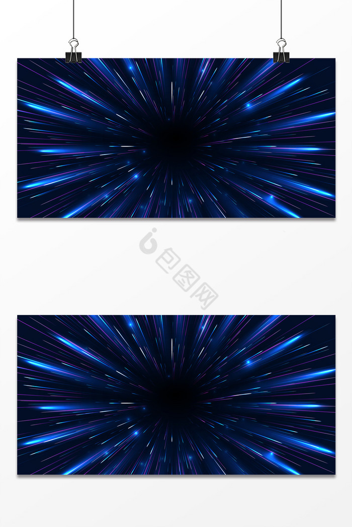 科技冲击感光束粒子未来感图片