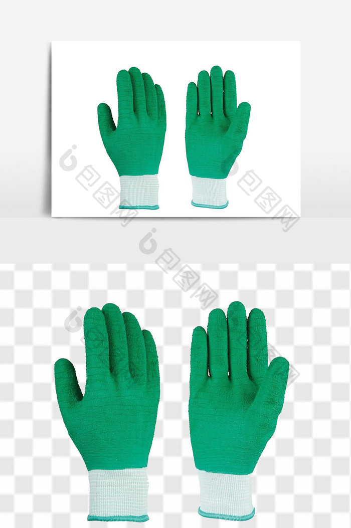 绿色家用清洁手套