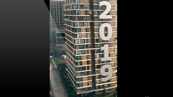 竖版抖音创意新春2019视频