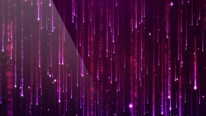炫酷大气紫色粒子斑点掉落婚礼背景视频素材