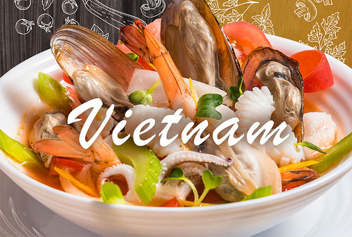 美味的越南菜