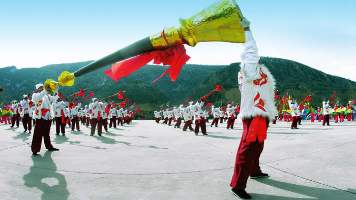 电音中国风新年喜庆唢呐奏乐