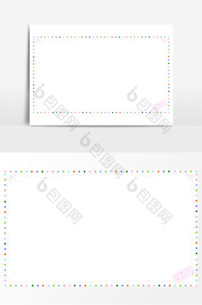 适量边框可爱图案下载