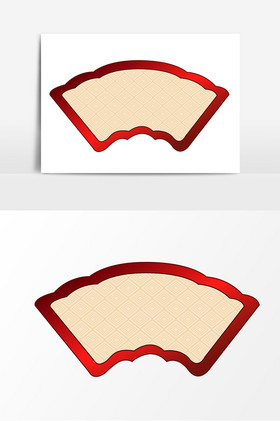 红色扇形图片-红色扇形素材免费下载-包图网