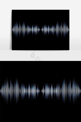 动感音频设计元素图片