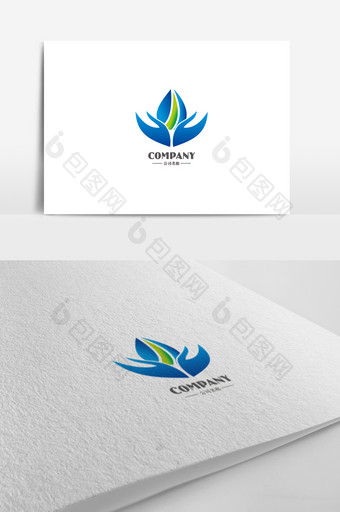 创意商业水行业标志logo设计图片