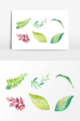 植物装饰设计元素