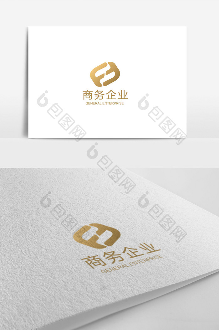 高端时尚大气商务通用logo设计模板