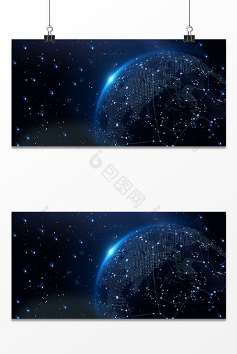 宇宙星光设计背景图片