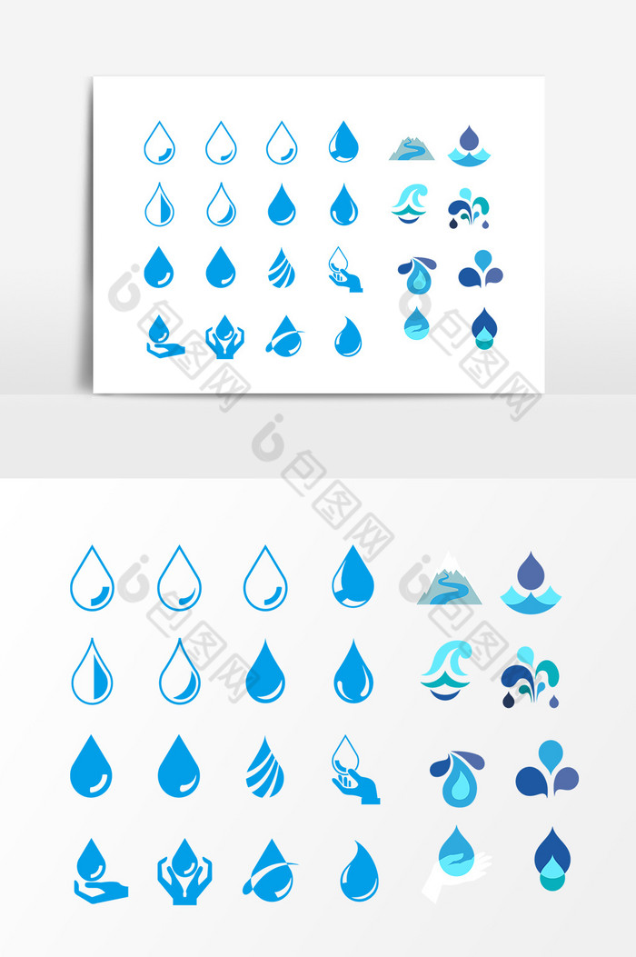 水滴装饰图片图片