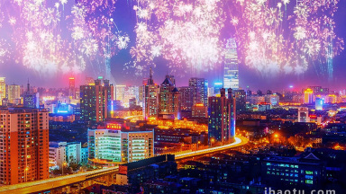 [城市烟花视频素材]图片下载_城市烟花视频素
