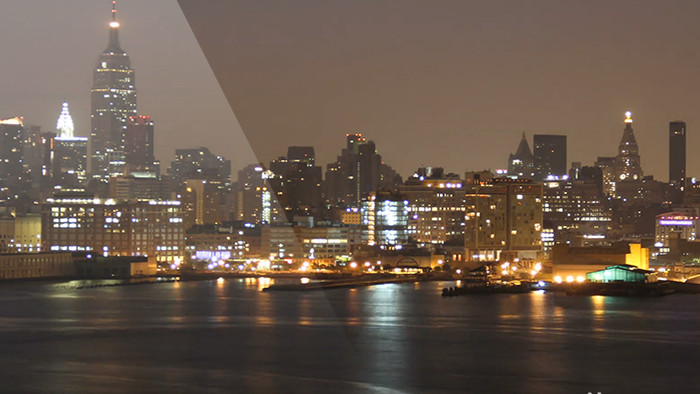 创意纽约城市风光延时航拍混剪视频素材