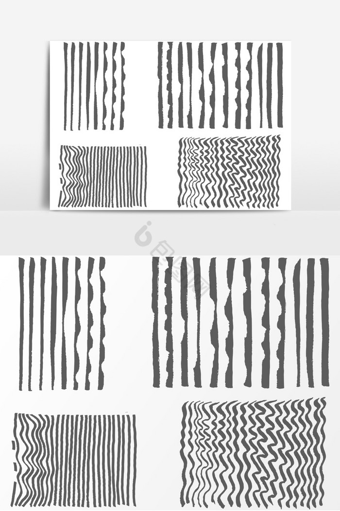 碳笔画线条AI碳笔画图片