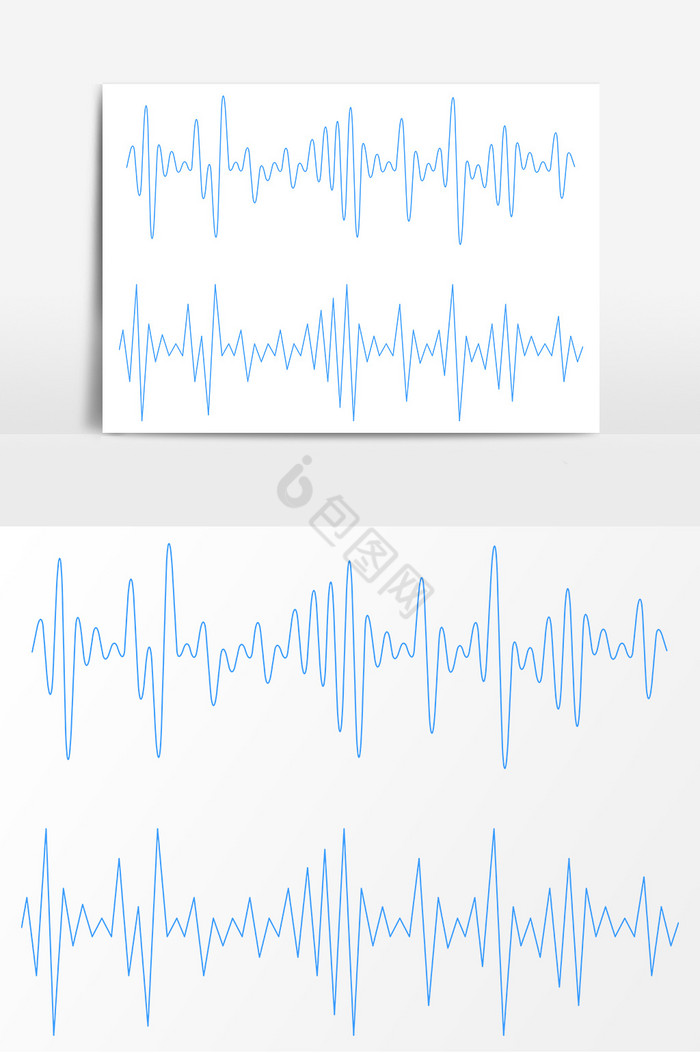 波形图AI图片