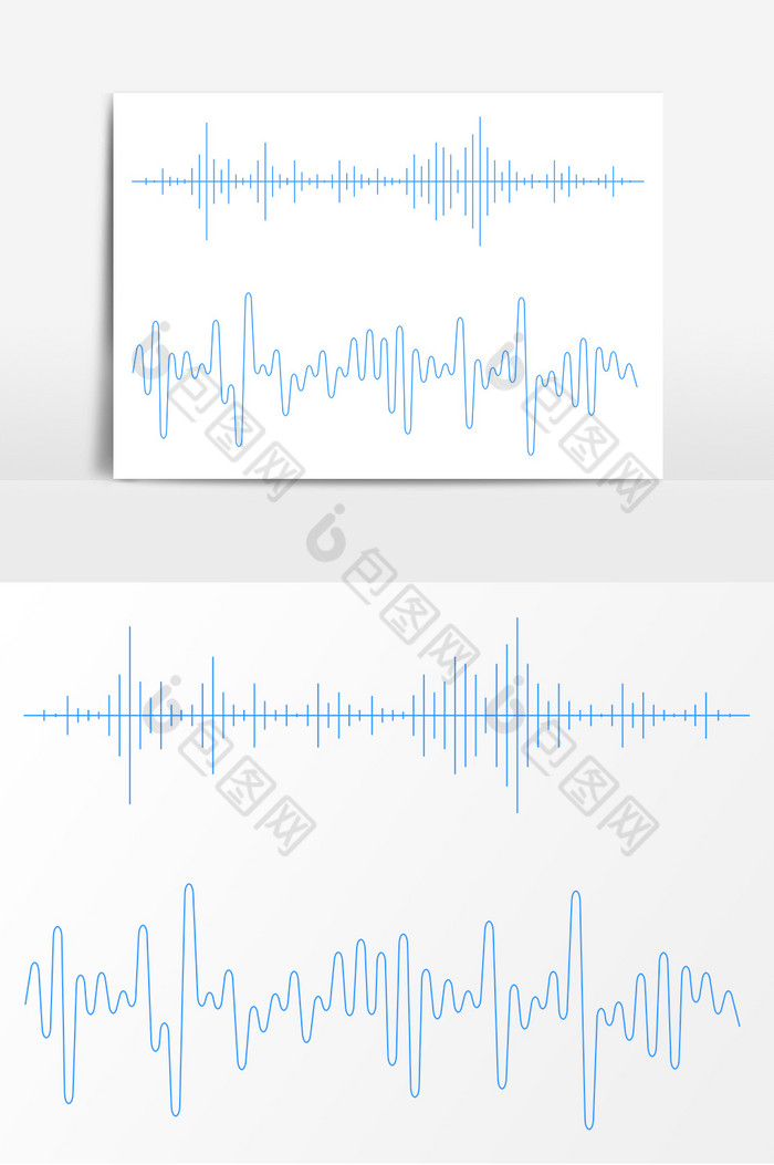 波形图AI图片图片
