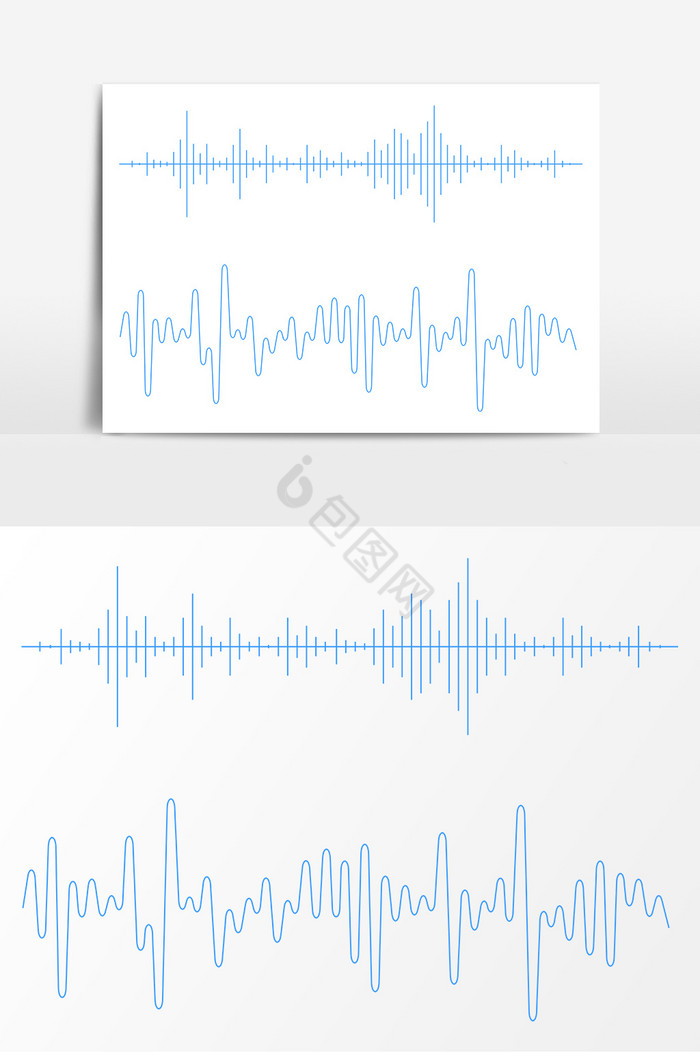波形图AI图片