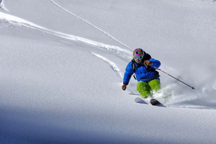 滑雪极限运动雪橇摩擦音效