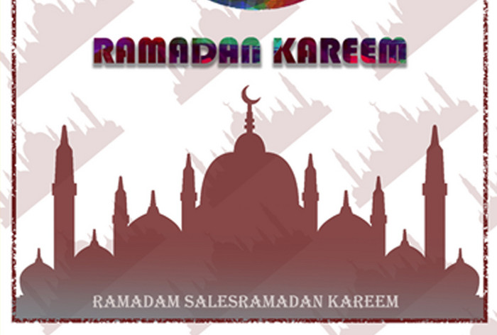 Ramadam销售斋月卡里姆海报