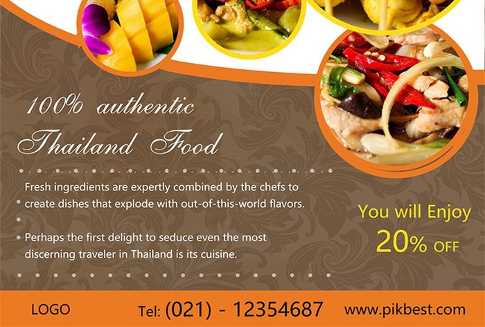 泰国传统美食海报